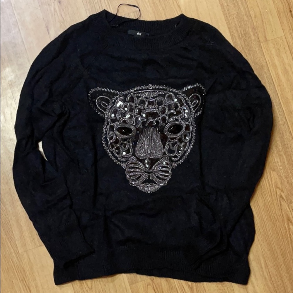 H&M black sweater
